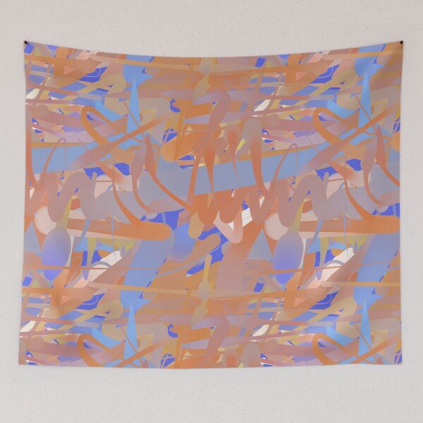Item preview, Tropical Abstract Pattern - Grapefruit designed and sold by Olooriel.