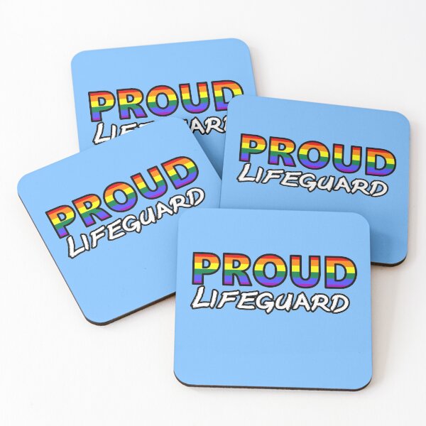 Item preview, PROUD Lifeguard (new version)  designed and sold by SimplyPride.