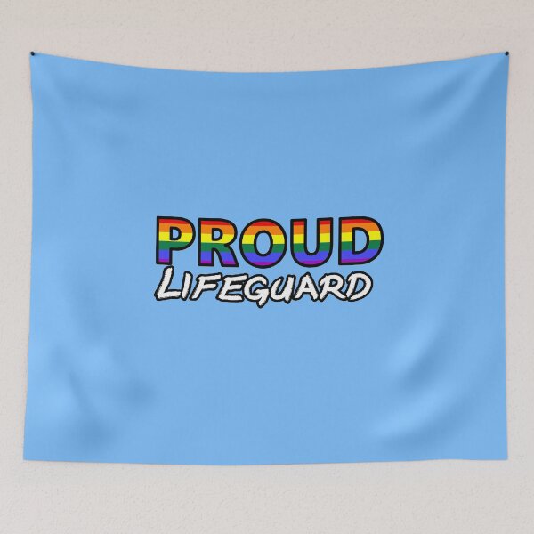 Item preview, PROUD Lifeguard (new version)  designed and sold by SimplyPride.