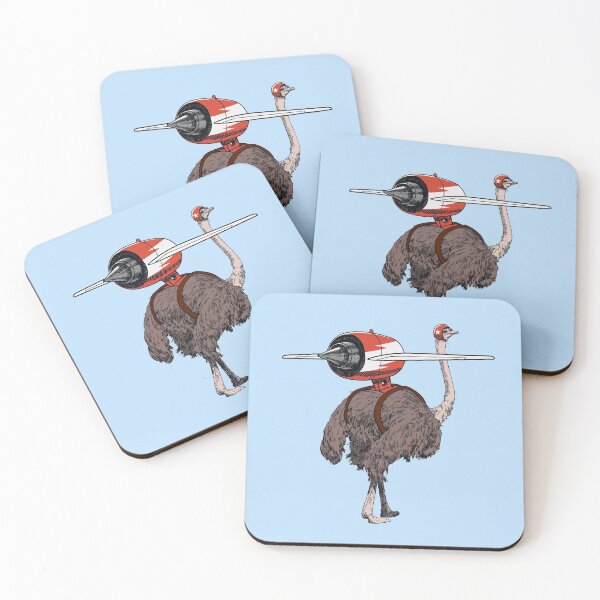 Item preview, Jet ostrich  designed and sold by StefanAlfonso.