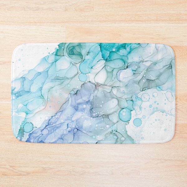 Item preview,  Magical Mermaid Waters: Original Abstract Alcohol Ink Painting designed and sold by herzart.