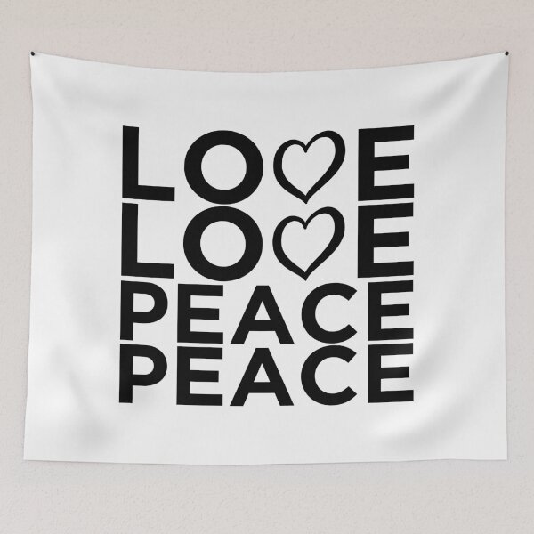 Item preview, Love Love Peace Peace [Eurovision] designed and sold by lazarusheart.
