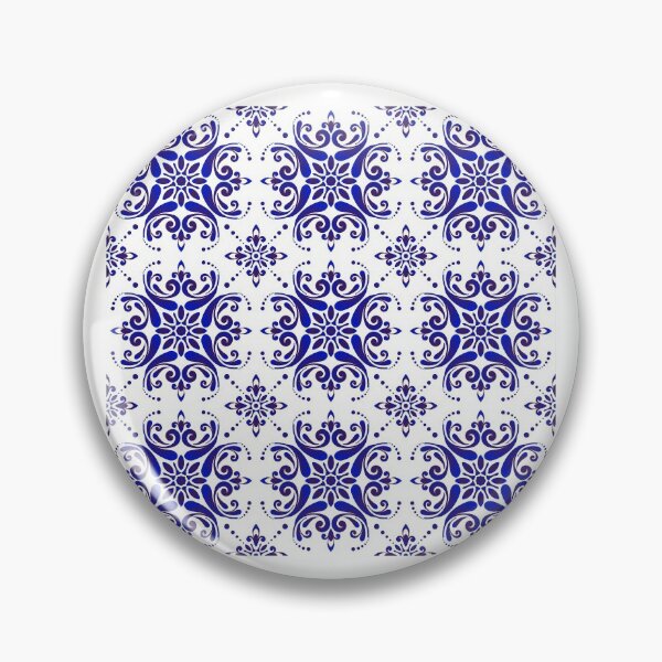 Item preview, Blue & White Tile Pattern designed and sold by rachziggs.