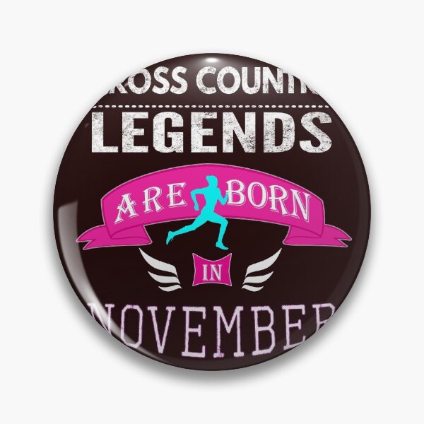 Artikelvorschau, Girls Cross Country Legenden werden im November geboren entworfen und verkauft von LGamble12345.