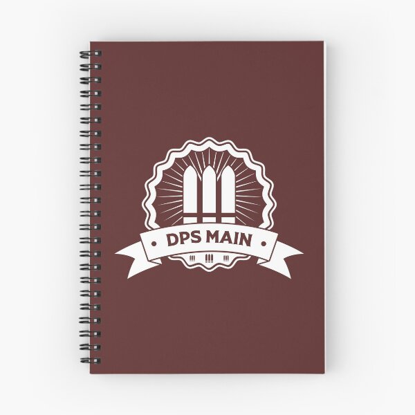 Item preview, "DPS Main" Gaming Emblem designed and sold by ThirdCultureKidDesigns.