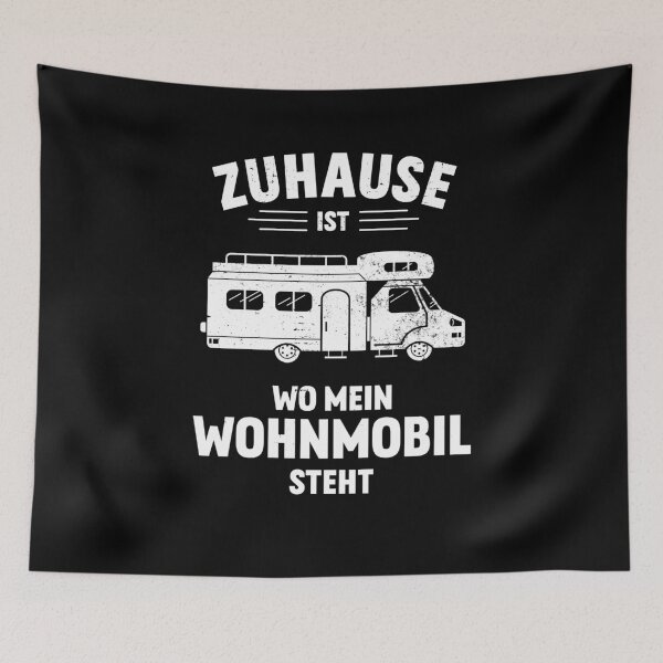 Item preview, Home is where my camper is - vintage designed and sold by m-huppmann.