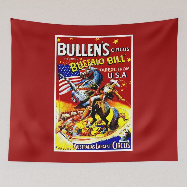 Item preview, BULLEN'S; Vintage Australian Circus Advertising Print designed and sold by posterbobs.
