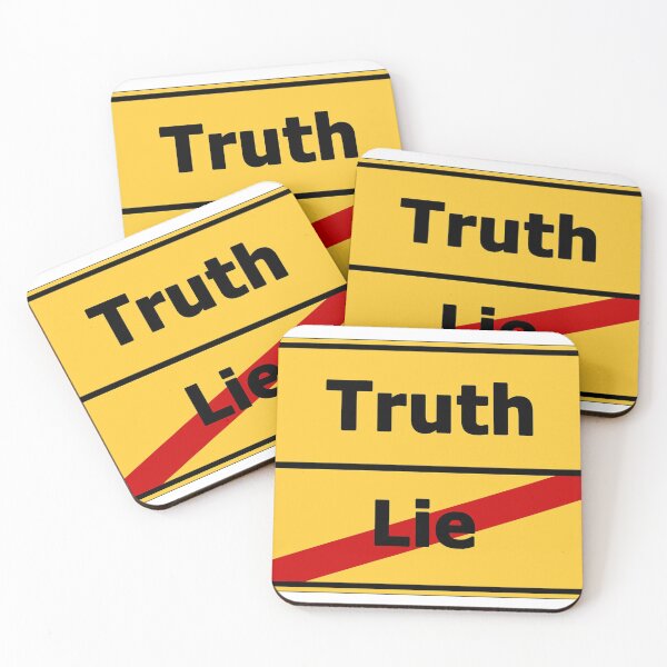 Item preview, Truth/Lie Sign designed and sold by Dream Lane.