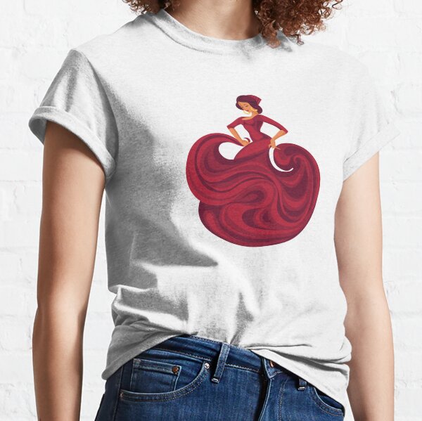 Gypsy Flamenco Passionate Dance Classic T-Shirt
