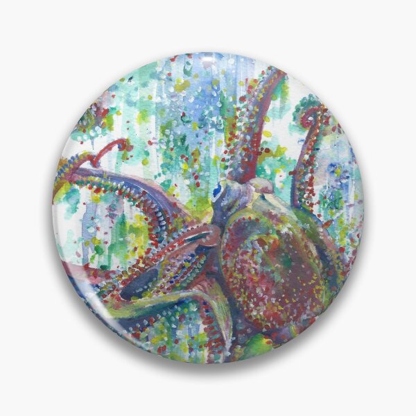 Item preview, OCTOPUS watercolor portrait.3 designed and sold by lautir.