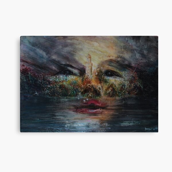 Illusions in the park. Canvas Print