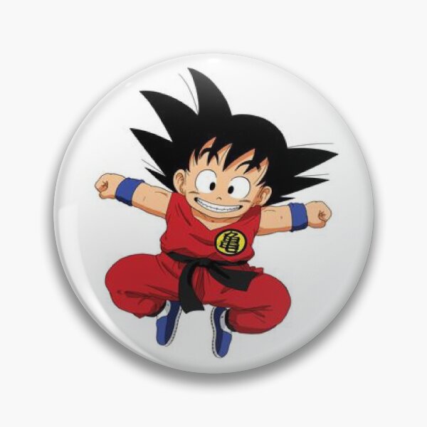 Kid Goku retro Pin