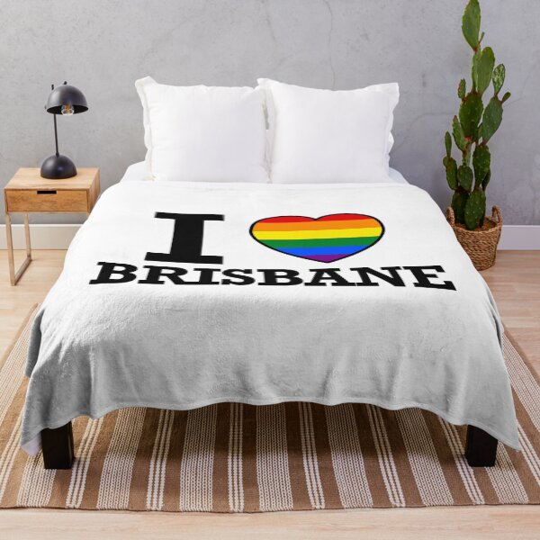 Item preview, I LOVE BRISBANE GAY PRIDE designed and sold by pikafelix.
