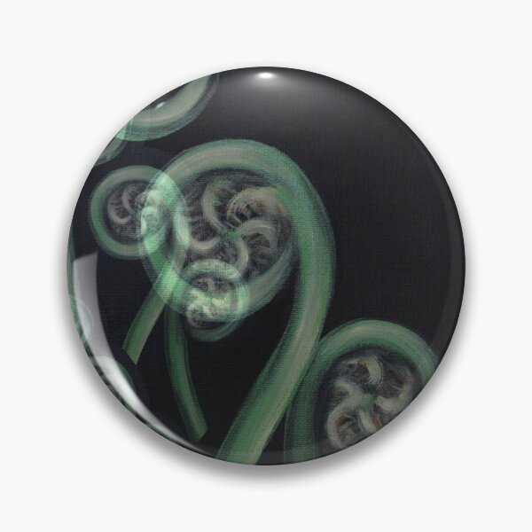 Item preview, Ferns on Black – Moko designed and sold by Marie-Claire Colyer.