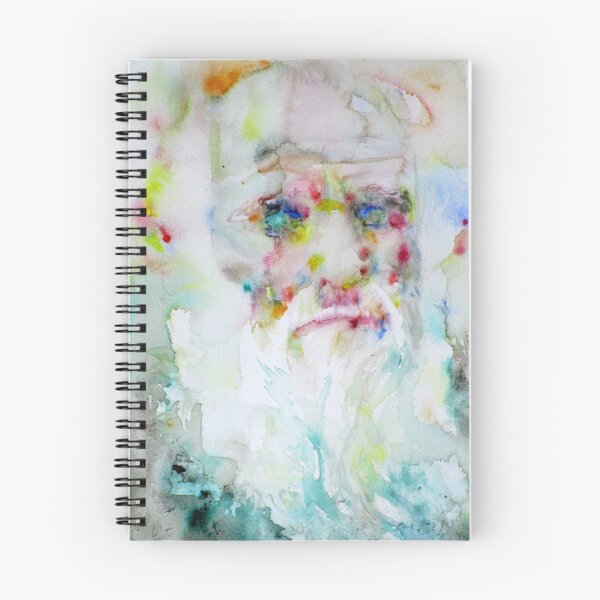 Item preview, CHARLES DARWIN - watercolor portrait.5 designed and sold by lautir.