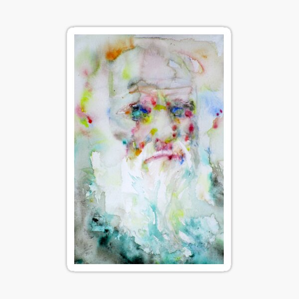 Item preview, CHARLES DARWIN - Aquarellporträt.5 designed and sold by lautir.