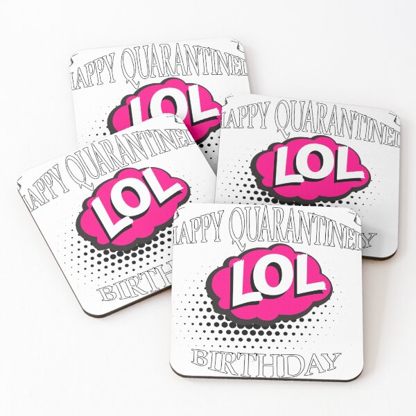 Item preview, Happy Quarantined Birthday - Covid 19 - Best gifts for 2020 survivors - oh shit! LOL! SMILE! designed and sold by BestStuffDepot.