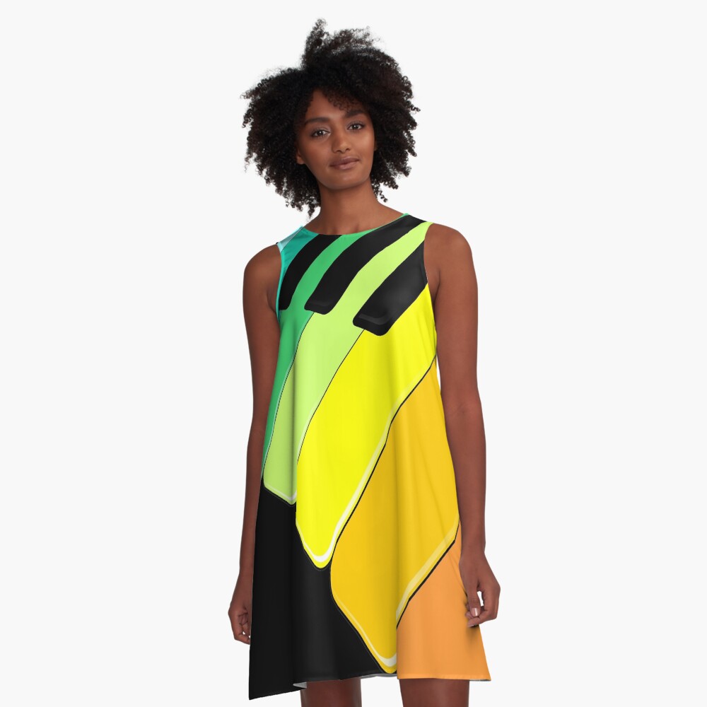 Item preview, A-Line Dress designed and sold by BluedarkArt.