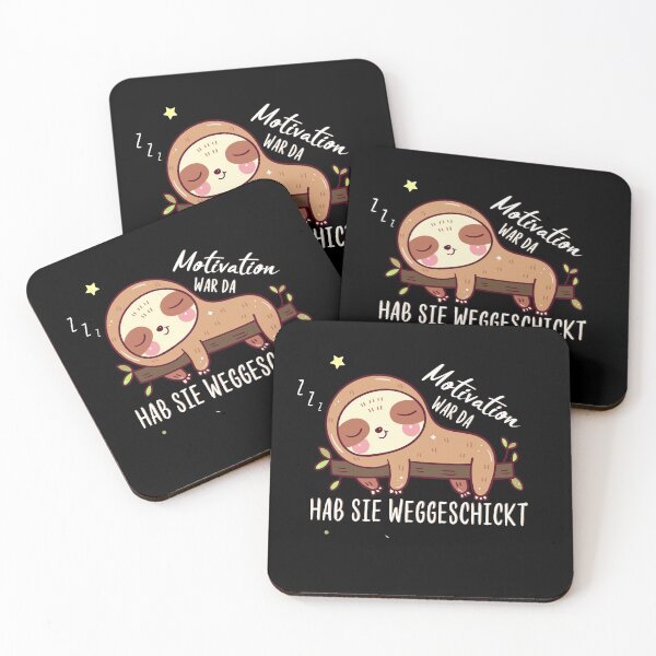 Item preview, Motivation was there, sent them away - sloth designed and sold by m-huppmann.