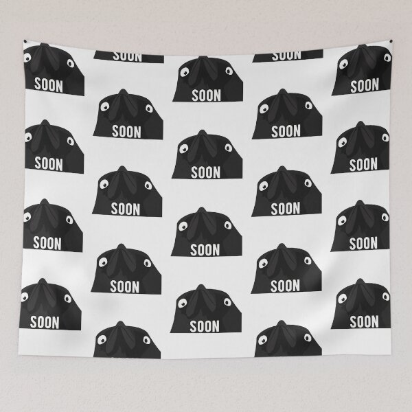 Item preview, Soon Crow Meme designed and sold by FinestMeme.