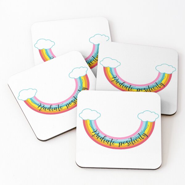 Item preview, Radiate positivity, rainbow smile designed and sold by beakraus.
