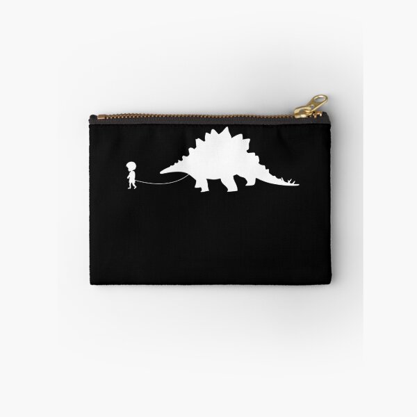 Item preview, Boy Walking A Pet Stegosaurus Dinosaur Lover Pet Lizard Gear designed and sold by DynamicDesign.
