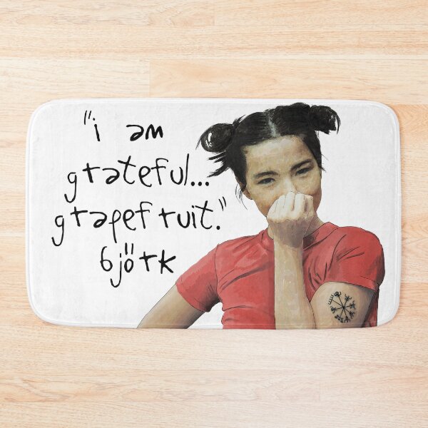 Item preview, Grateful Grapefruit-Björk  designed and sold by MerviaArt.