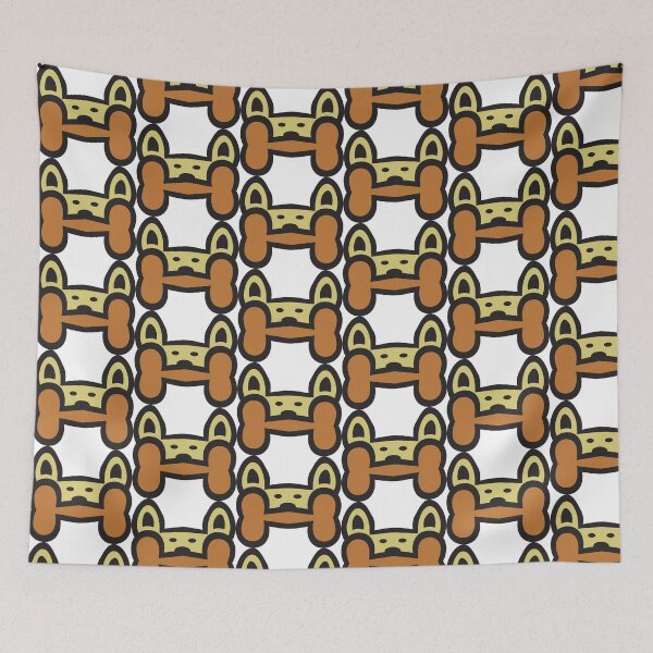 Item preview, Dog behind bone designed and sold by MonkeyBusinessC.