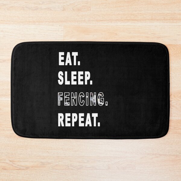Item preview, Eat. Sleep. Fencing. Repeat. designed and sold by iamhewho.