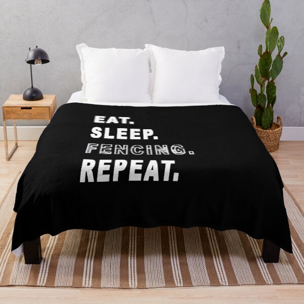 Item preview, Eat. Sleep. Fencing. Repeat. designed and sold by iamhewho.
