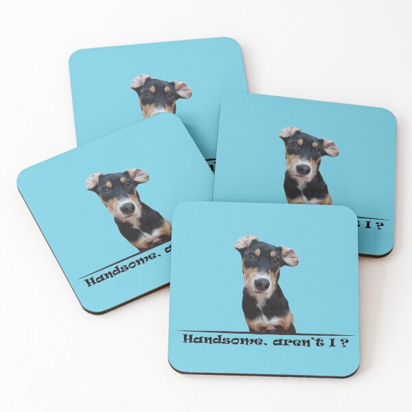 Item preview, Cute puppy with twisted ears designed and sold by MonkeyBusinessC.