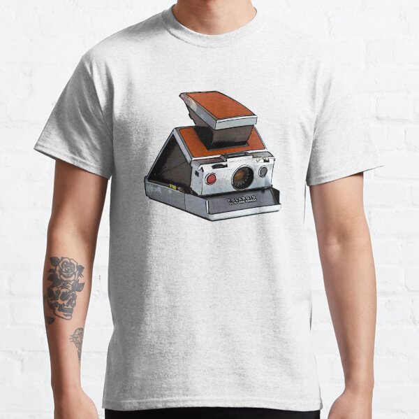 polaroid camera shirt