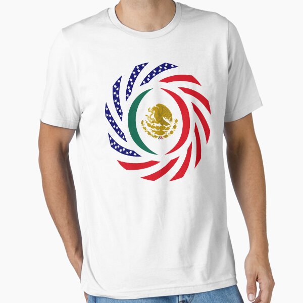 Item preview, Mexican American Multinational Patriot Flag Series designed and sold by Carbon-Fibre Media.