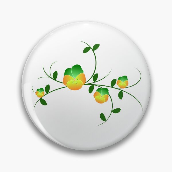 Item preview, Pansy tendril, violets, flowers, garden designed and sold by rhnaturestyles.