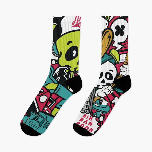 Aperçu de l'œuvre Thrash Skull Fun créée et vendue par Nickelparis.