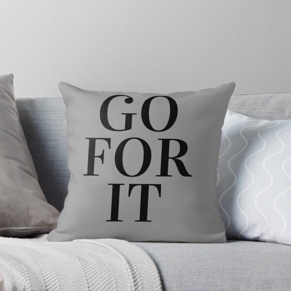 Item preview, Go For It Encouragement plain text designed and sold by offtza.