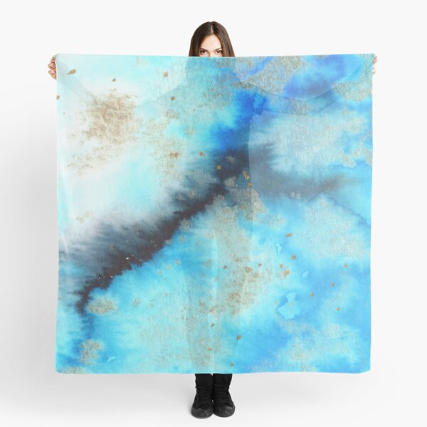Gold in the Water Scarf