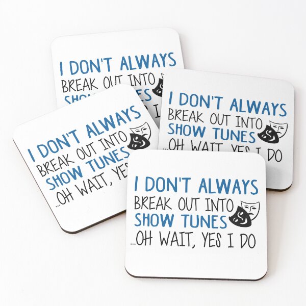 Item preview, Break Out Into Show Tunes. Funny Theatre Gift. designed and sold by KsuAnn.
