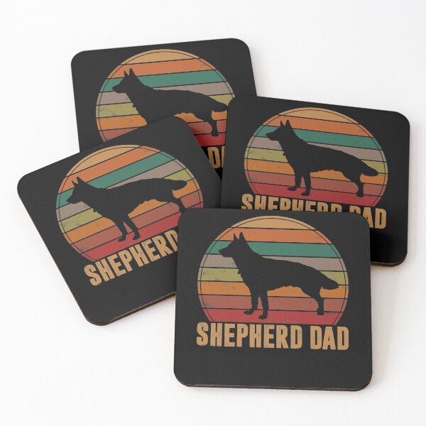 Item preview, Retro German Shepherd Dad Gift Dog Owner Pet Shepard Father designed and sold by Nikolaienko Artem.