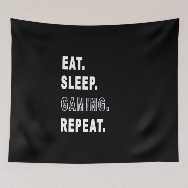 Item preview, Eat. Sleep. Gaming. Repeat. designed and sold by iamhewho.