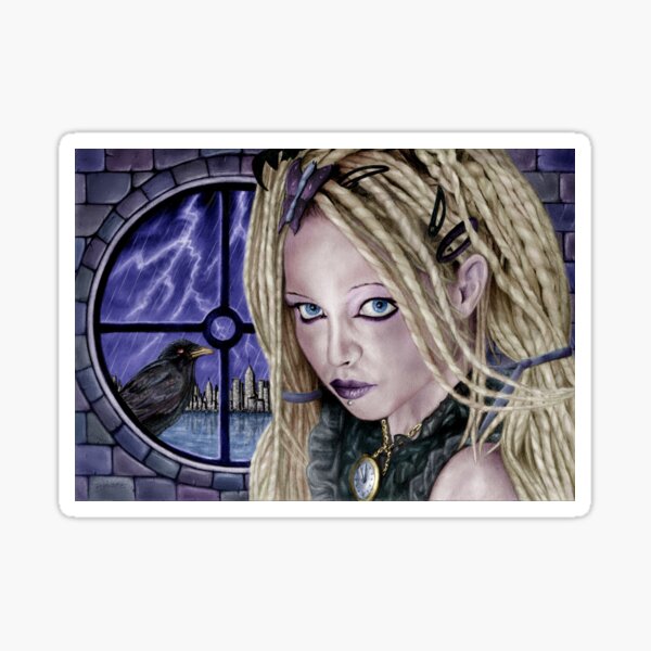 Stormbringer - Colour Version. Original art by Dean Sidwell Sticker