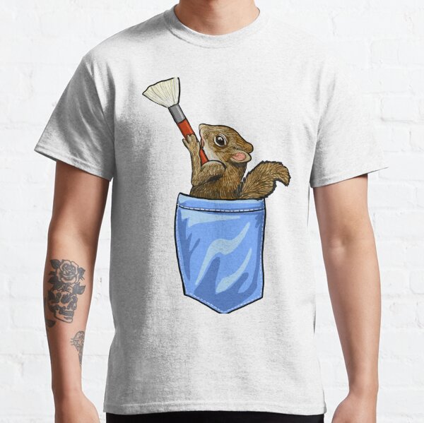 Happy Little Squirrel Classic T-Shirt