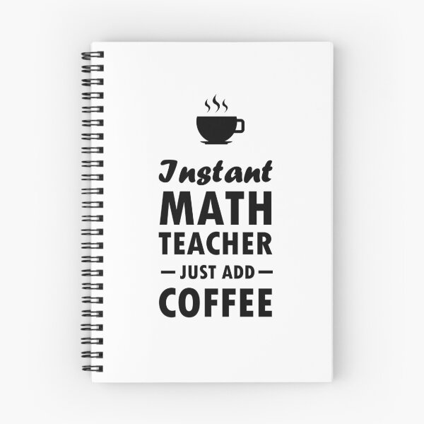 Item preview, Instant math teacher math coffee nerd school designed and sold by LeMuesch.
