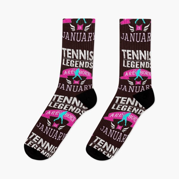Item preview, Las leyendas del tenis nacen en enero para niñas designed and sold by LGamble12345.
