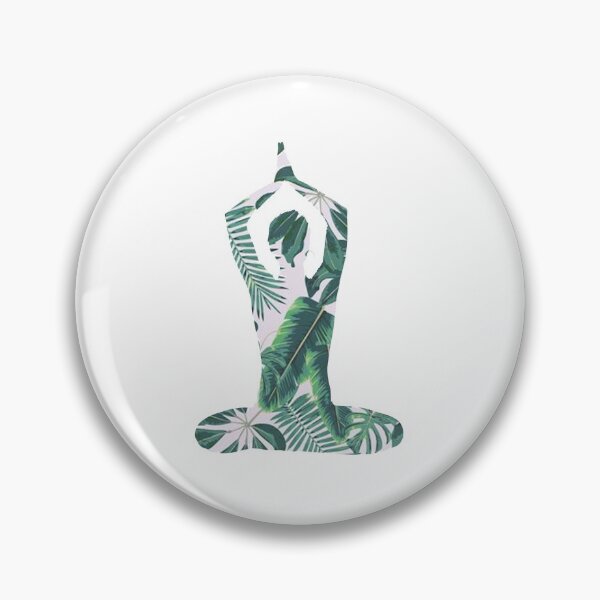 Item preview, Yoga Meditation Palms Silhouette designed and sold by Mary H.