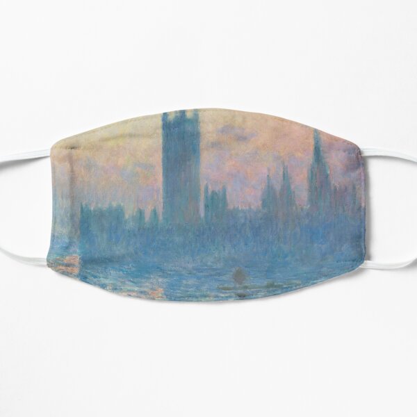 The Houses of Parliament Sunset Flat Mask