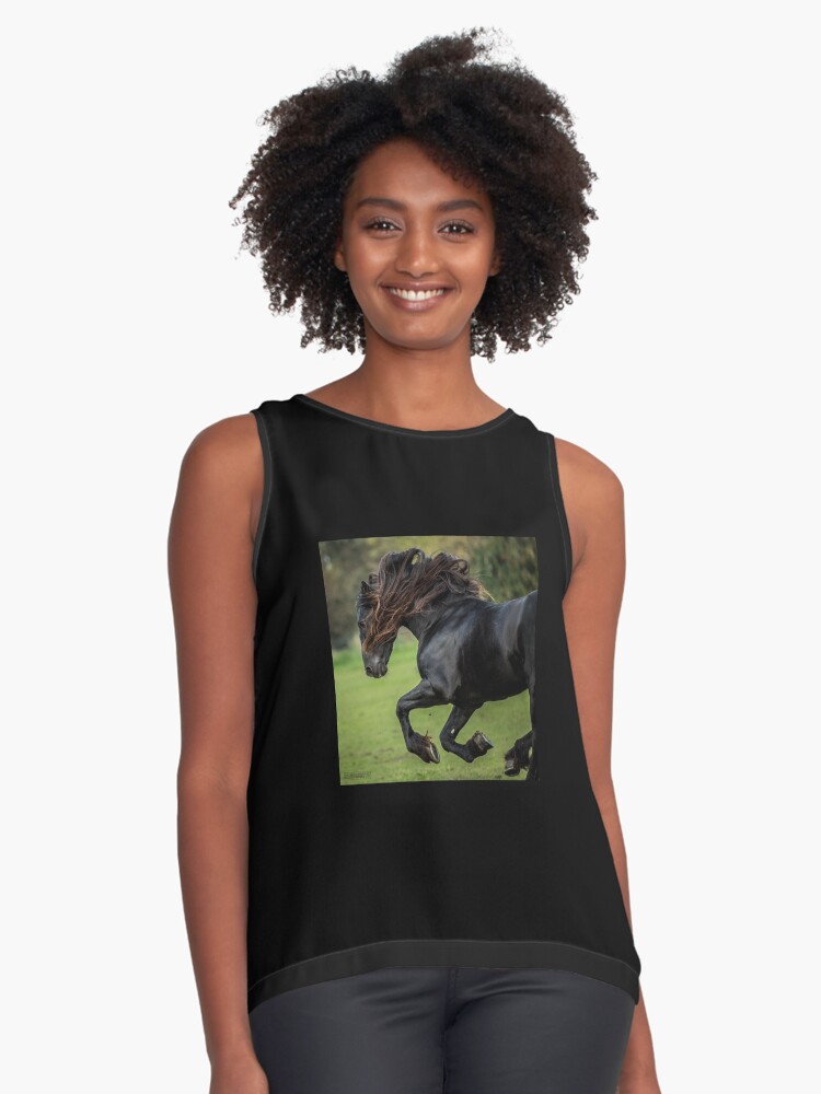 Item preview, Sleeveless Top designed and sold by Blackhorsesltd.