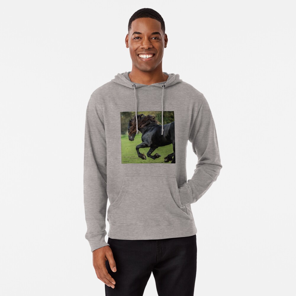 Item preview, Lightweight Hoodie designed and sold by Blackhorsesltd.