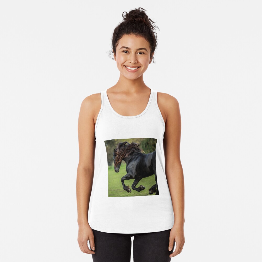 Item preview, Racerback Tank Top designed and sold by Blackhorsesltd.