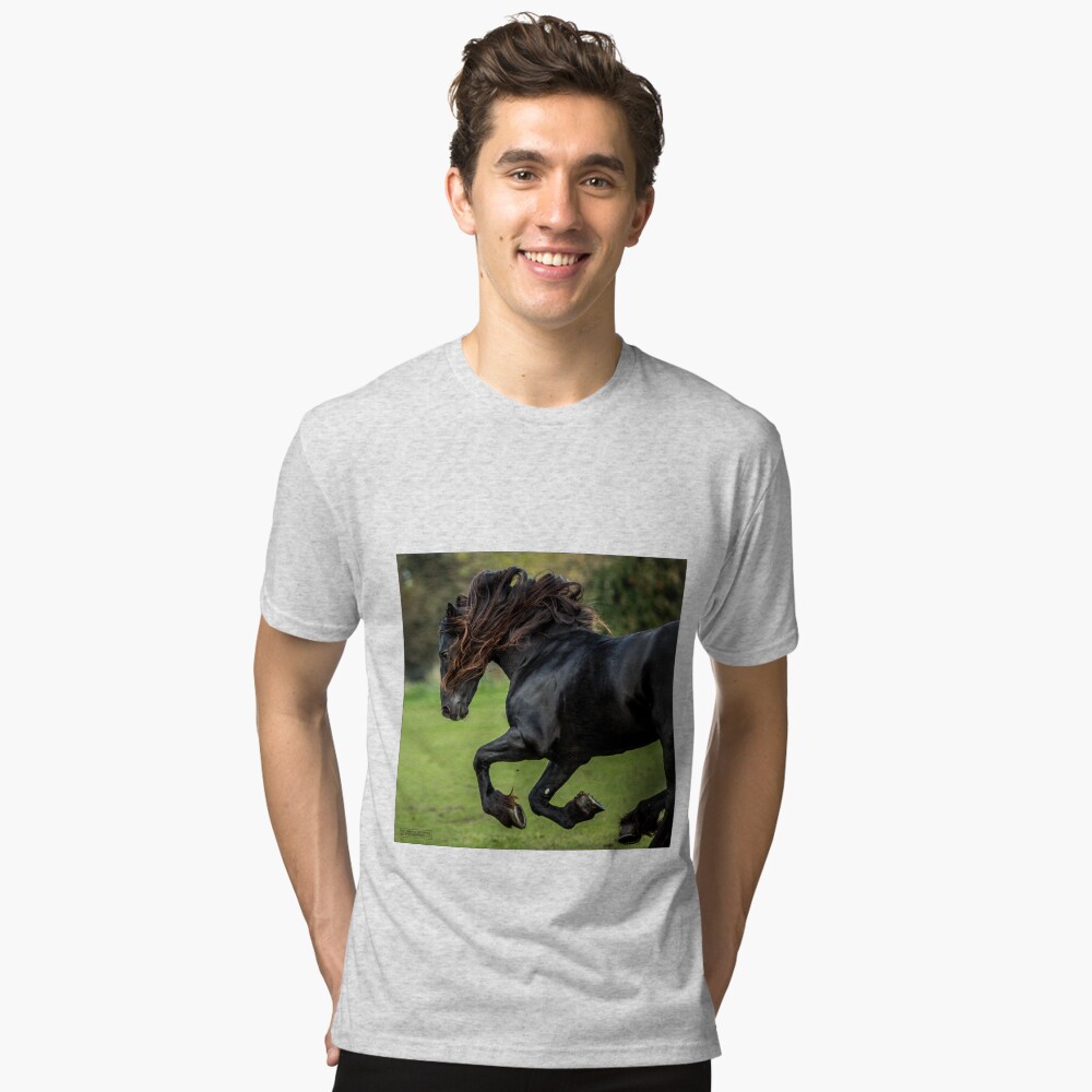 Item preview, Tri-blend T-Shirt designed and sold by Blackhorsesltd.
